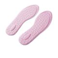 【FUN LIVE】 2Pc EVA Memory Foam Breathable Massage Insoles For Women Shoes Inner Sole Shoe Insert Lift Heel Comfort Heightening Insoles. 