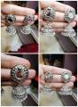 Indian new jhumka style earrings. 