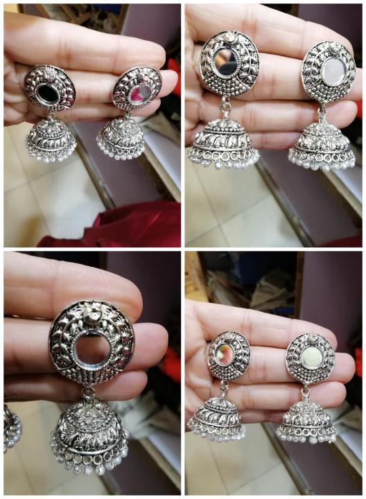 Indian new jhumka style earrings