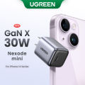 【30W GaN USB-C】 UGREEN 30W GaN Charger PD Fast USB Type C Wall Charger USB C PD3.0 QC3.0 Quick Charging For Samsung Galaxy S24 S23 Ultra/A iPhone 16 15 Max Pro OPPO Reno 12 11/A/Find N Xiaomi 15 14 Pro Redmi K70 60 Pro Huawei Mate 70 60/Pura 70 60/nova 13. 