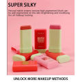 Blush Stick-Matte Blush Stick Natural Nude Makeup Multi-purpose Solid Rouge Blush Cream. 