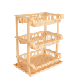Every Day Plate Rack (3 in 1) with Tray- Elevate Your Kitchen Decor with Our Space-Saving, High Quanlity and Distinctively Plastic Plate Rack (Dishrack or Utensil Rack). 