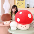 23CM Kawaii Mushroom Plush Dolls Simulation Plant Pillow Lovely Toys for Home Decor Sleeping Cushion Stuffed Soft Dolls. 