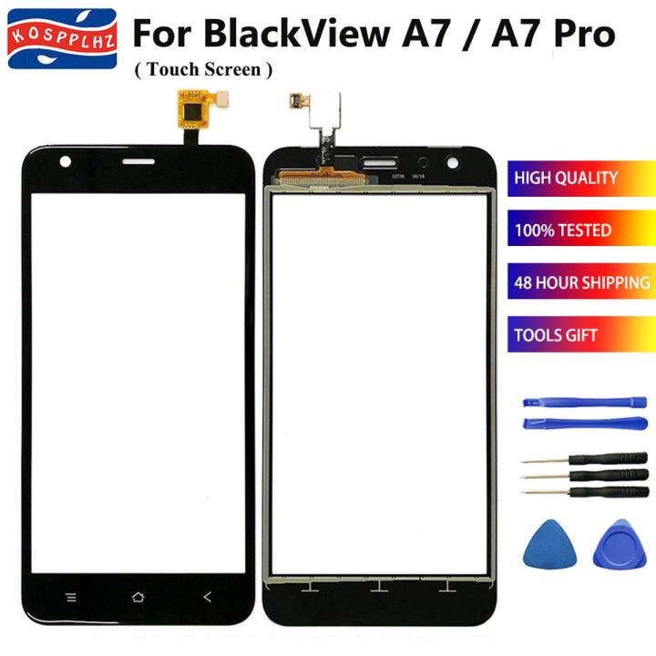 5.5 For BlackView A7 / A7 Pro Touch Screen Glass Panel Replacement 100% Tested Well BlackView A7Pro Phone Touch Glass Lens