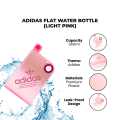 Adidas Flat Water Bottle 360ml Portable Slim A5 Paper Water Bottle Ultra Thin Pocket Flask Leak-Proof Premium Plastic Reusable Drinking Bottle for Gym School Office Travel Outdoor Sports Biker Backpack Friendly Stylish Minimalist Square Bottle. 