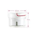 Manual Food Chopper - Mini Hand Pull Food Processor Garlic Press Mincer Vegetable Grinder for Meat Nuts Pepper. 