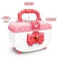 Finger Scanner Money Safe Cute Pink Coin, Money, Note, Box ATM Saving Cash Toy Saving Machine Simulation. 