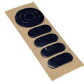 1set Black Mouse Feet Skates Pads for Logitech G102 G304 Mouse Foot Pad Non-slip Sticker Queena. 