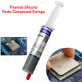 1pc Grey Thermal Grease Paste Compound Silicone For CPU Heatsink Processor Cooling paste Thermal grease Original Packed. 