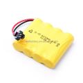 4.8 Volt 4 Cell Battery 4.8 v AA Ni-MH Battery 4*AA Cell Pack Rechargeable SM 2Pin Connector. 