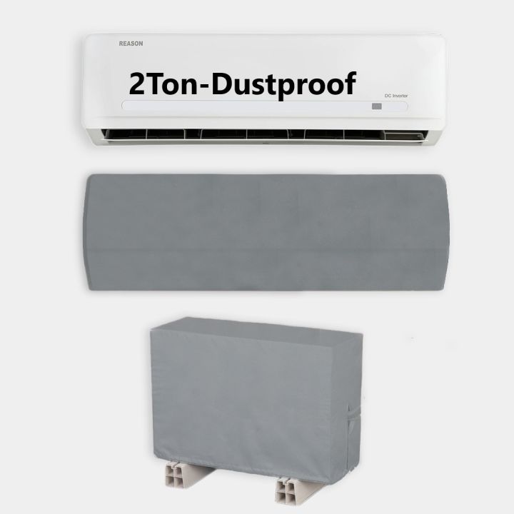 Universal AC Cover For 2 Ton Non Woven fabric Dustproof & Rustproof Inner + Outer Ac Cover