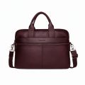 Amaze A925 Executive Original Leather Laptop Bag Brown for Upto 15.6 inch Laptops 100% Original Premium Leather. 