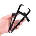 1 【HOT】 1Pcs Personal Body Fat Caliper Skin Analyzer Measure Charts Fitness Slim Keep Health Tester Body Fat Monitor Sebum Meter Folder. 