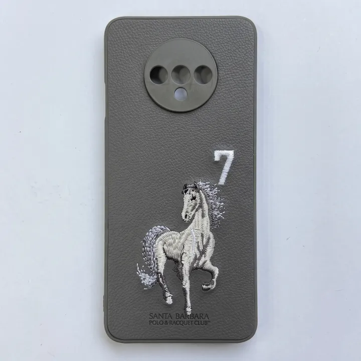 OnePlus 7T – Polo Embroidered Faux Leather Rexine Phone Case | Premium ...