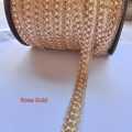 Samosa Lace Gota Patti for Clothes (8 Yards) | Triangle Fancy Lace for Bridal Dresses, Party Dress Designing & Formal Fashion. 