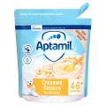 Aptamil Creamed Banana Porridge Baby Cereal 4-6m+ 125g. 