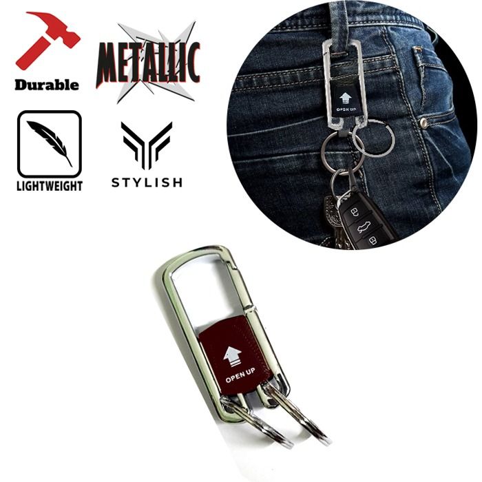 Compact and Stylish Car Keychain - Perfect for Everyday Use