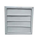Exhaust Fan Shutter,Shutter For Vents 11"inch-Inner Flappers (10"x 10")-Light Ash. 