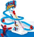 Musical Spider Man And Duck Roller Coaster Track Set With Tiny Penguin Toys With Lights & Sound. 