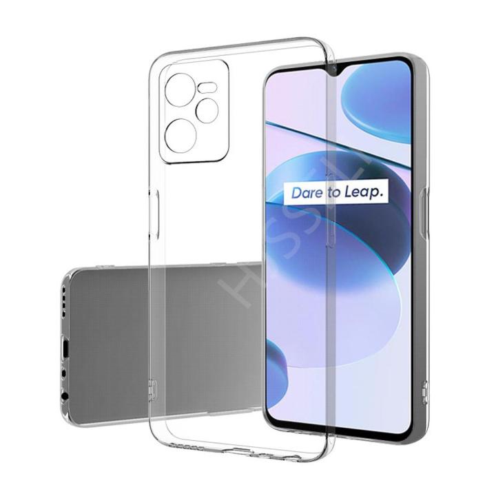 Realme C35 Case Transparent Silicon Soft TPU Back Cover RealmeC35 C 35 Phone Casing