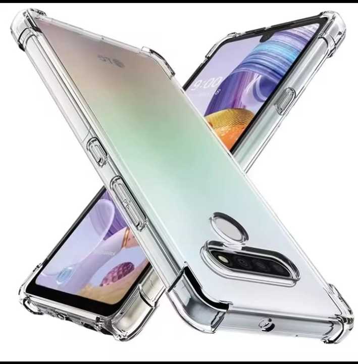 LG Stylo 6 Clear Shockproof Silicone Case with Airbag Corners