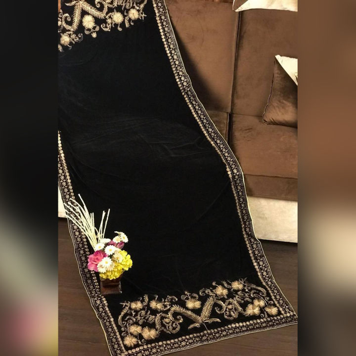 Velvet Luxury Shawl Imported Chinese Micro Velvet 5000
