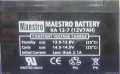 maestro Rechargeable dry Battery 12V/ 7 Ah, Best price in Pakistan.. 