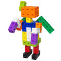 10 Colors Graphics Math Link Cubes Baby Geometric Counting Cubes Snap Blocks. 