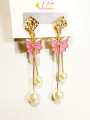Choose Your Own 2 in 1 Fashion Earrings | Trendy Gold-Tone Earrings Set for Girls & Women. 