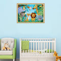 48 Pcs Jumbo Jigsaw Puzzles For Kids Animals Floor Puzzle For Teenagers Fun and Challenging Family Game (Zoo Animals). 
