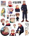 jujutsu kaisen stickers, jjk Sticker, Anime Sticker, gojo satoru, yuji stickers, sukuna stickers, itadori sticker, jjk sticker. 