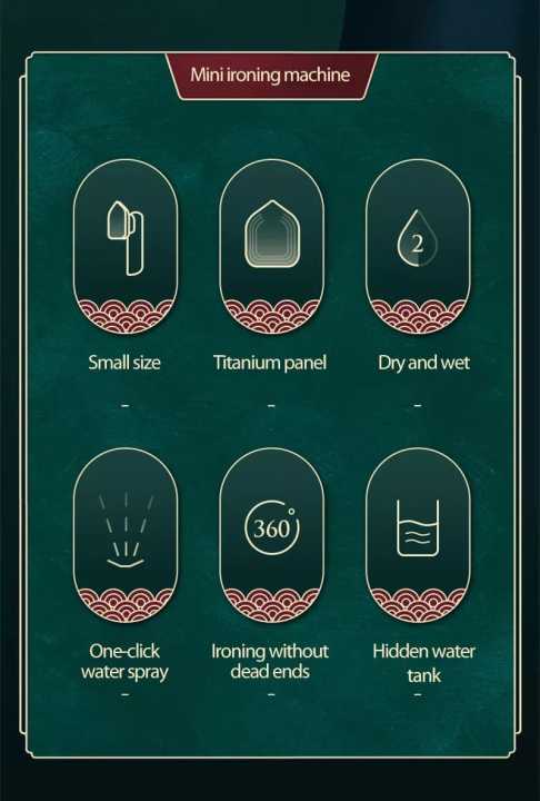 Professional%20Portable%20Micro%20Steam%20Iron%20Mini%20Green%20Handheld%20Spray%20with%20Cotton%20Braided%20Wire%20Dry%20And%20Wet%20Wrinkles%20Removing%20Lightweight%20Steamer%20for%20Home%20Office%20Ironing%20Machine,%20Travel%20-%20Image%208