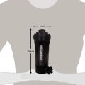 Fitness Sports Classic Protein Mixer Shaker Bottle | Protein Shaker Bottle, Protein Shaker Bottle for Gym | Fitness Shaker Bottle, Water Bottle, Multi-Purpose Bottle, Leak Proof Drinkware. 