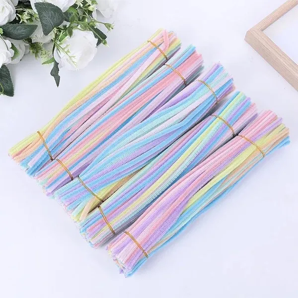Pastel%20Colors%20Pipe%20Cleaner%20velvet%20Sticks%20-%20Image%202