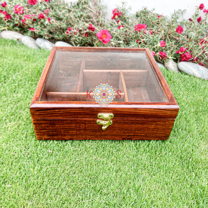 Spice%20Container%20Masala%20Box%20Rack%20With%20Wooden%20Spoon-%2010%20x%2010%20Solid%20Wooden%20square%20Masala%20Box(spice%20rack)%20-%20Drawer%20Organizer%20for%20Kitchen%20-%20Image%205