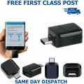 Genuine Samsung TYPE-C to USB, Micro USB to USB 2.0 Adapter OTG Data Transfer OTG Adapter For Galaxy S8 S7 S6 S8 S9 s10  & S20 S21 s22 Tab S4, Tab S5E, Tab S6 Lite, Tab S7 Plus, Tab S8 Ultra, Note20 Ultra, Note10 Plus, other Phones & Tablets. 