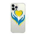 Ukraine fine sun flower phone case for iPhone 14 13 12 11 pro Max 7 8 plus mini Xs X XR se 2022 transparent Funda. 