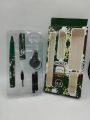Camouflage Cartridge Fountain Pen with Keychain  and 2 extra Refill l High quality fountain pen | Unique fountain pens with refills | Ink pen with refills  | Avaliable in Blue, Green and Brown colors. 