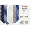 Store 24 Bar Iron Tie Hanger - Scarfs & Belt Rack Organiser. 