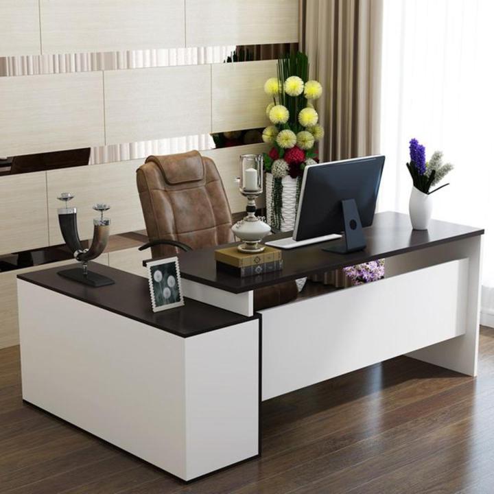 Computer Office Desk, Boss Office table Executive Table Home Office Desk Side Rack Open Rack No door no Drawer Customized