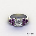 THE CHARISMA RING - FINE QUALITY OF 925 STERLING SILVER JEWELRY RINGS FOR GIRLS. 