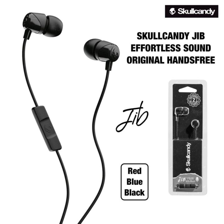 100%25%20Original%20Skull%20Candy%20Handsfree%20Skullcandy%20Wired%203.5mm%20Earphones%20Wired%20In-Ear%20Earbuds%20With%20Mic%20-%20Image%202