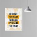 Motivational Quote Wall Frames, Quote for Office Wall Décor. 