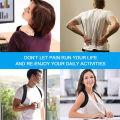 Best Energizing Adjustable Posture Support Brace Straight Strap for Men and Women – Genuine Corset Back Brace Therapy Back Belt - Adjustable Body Posture Corrector Belt - Straight Corrector Back Pain Relief Belt - Lumbar Shoulder Spine Back Support Fixer. 