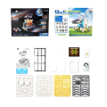 14 IN 1 Solar Robot DIY Stem Educational Kit Build Your Own Robot Kit Powered by the Sun with Solar Panel Dynamic Robot Toy - 2140. 