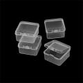 3.5cm/4cm/4.5cm/5cm/5.5cm nails box Convenient Transparent Good sealing Packing box Pressed nail case Plastic Nail art display. 