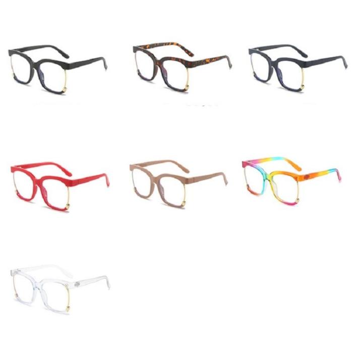 Leopard Print Glasses Myopia Glasses Rainbow Glasses Personality Glasses Classic Vintage Glasses Glasses