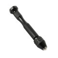 Mini Micro Aluminum Hand Drill With Keyless Chuck HSS Steel Twist Drill Bit for Woodworking. 