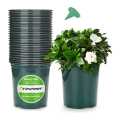 Pack of 20 plastic flower pots - Pots for seedling or flowers - Made with Soft Imported Plastic Material. 