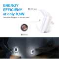 Light Sensor Control LED Night Light Mini Square Shape Light Sensor Energy Saving Lamps Bed Lamp For Baby Bedroom Gift Romantic Night Bulb For Room Home. 